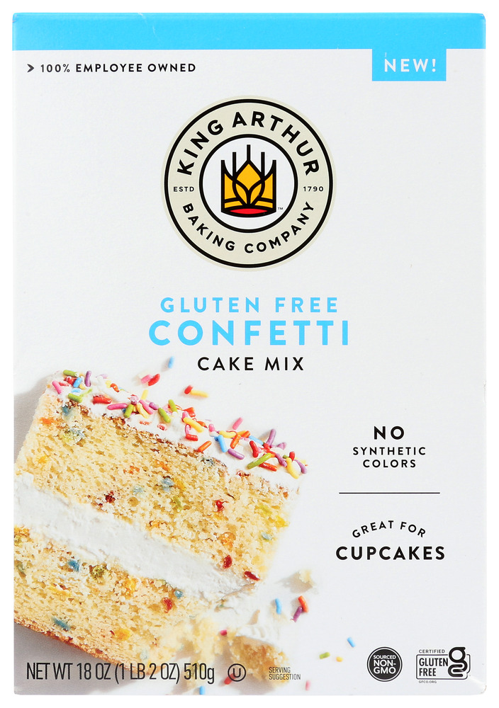 King Arthur Baking Mix Cake Confetti Gluten Free