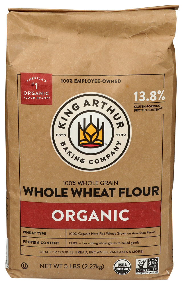 King Arthur Baking Flour Orgnc Whole White