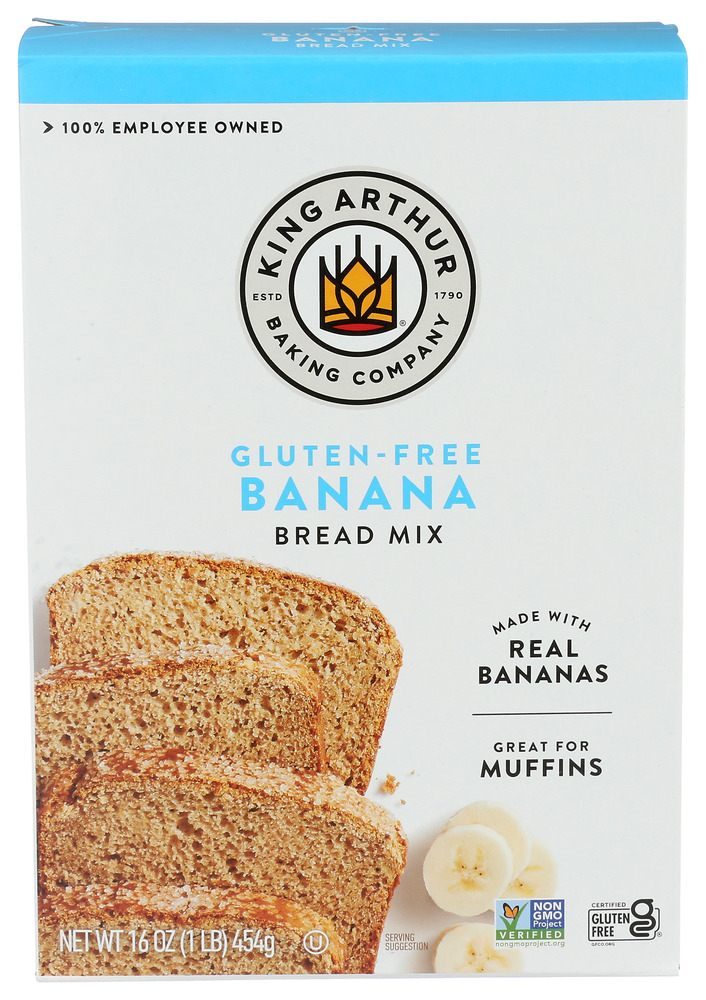 King Arthur Baking Mix Bread Gluten Free Banana