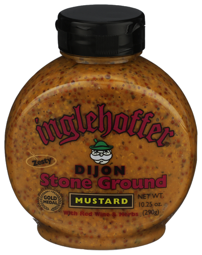 Inglehoffer Mustard Squeeze Dijon Stone Ground