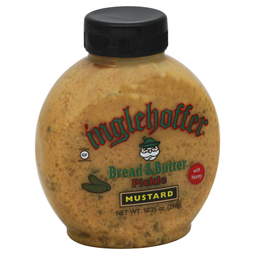 Inglehoffer Mustard Squeeze Bread&butter