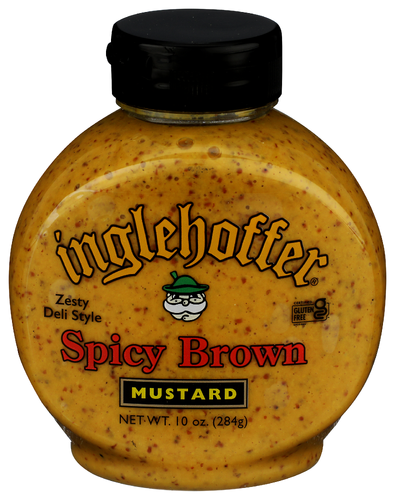 Inglehoffer Mustard Spcy Brown Squeeze