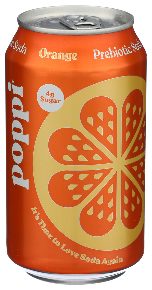 Poppi Drink Prebiotic Orange