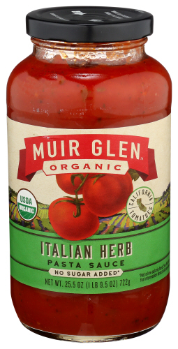 Muir Glen Sauce Pasta Lf Italian Hrb