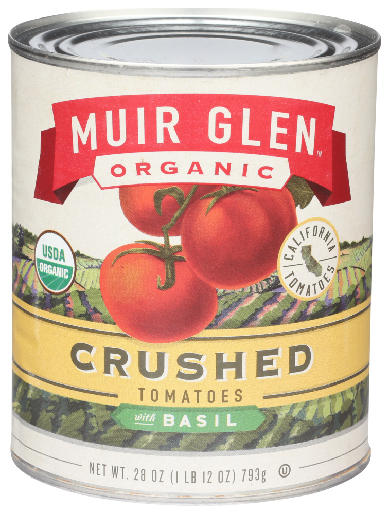 Muir Glen Tomato Crush Basil Organic