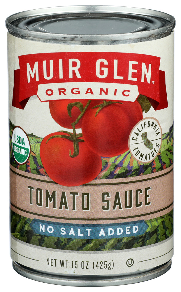 Muir Glen Tomato Sce No Sugar Organic