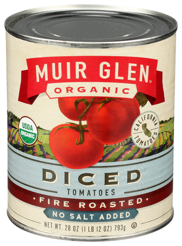 Muir Glen Tomatoes Diced Fre Roasted