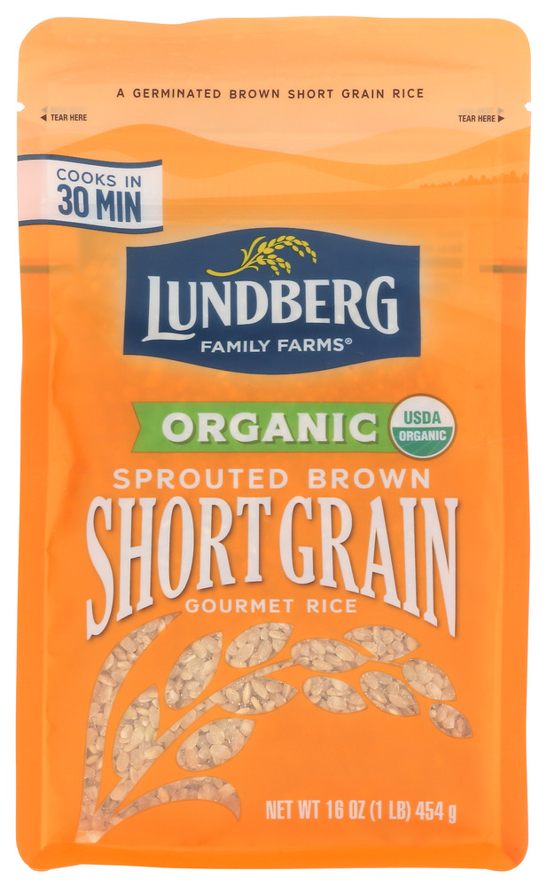 Lundberg Family Farms Rice Sprtd Brown Short