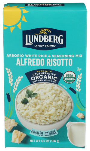 Lundberg Family Farms Risotto Alfredo Organic Gluten Free, 5.5 oz