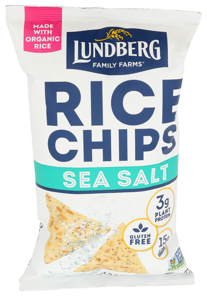 Lundberg Family Farms Chip Rice Original Sea Salt Gluten Free