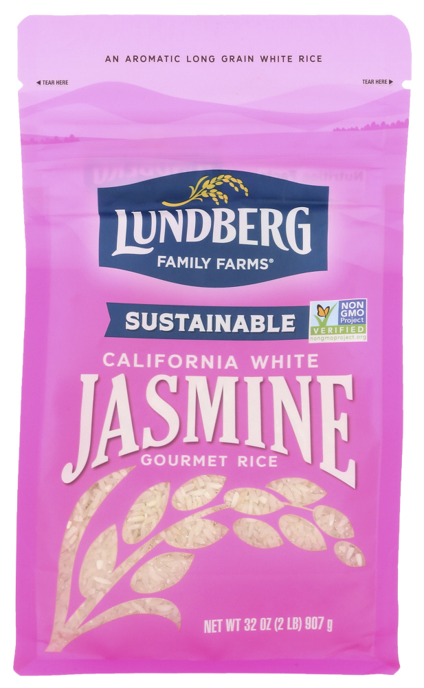 Lundberg Family Farms Rice White Jasmine Gluten Free