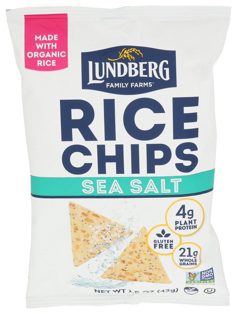 Lundberg Family Farms Chip Rice Sea Salt