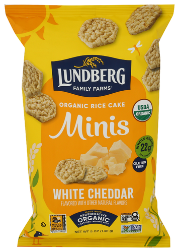 Lundberg Family Farms Rice Cakes White Mini