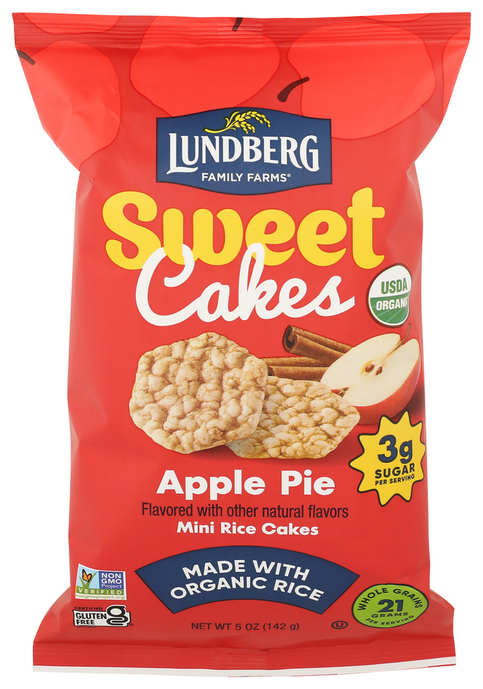 Lundberg Family Farms Rice Cakes Mini Apple Pie