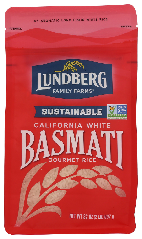 Lundberg Family Farms Rice White Basmati Gluten Free