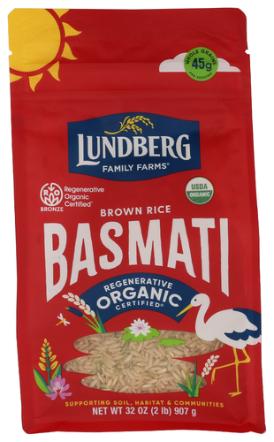 Lundberg Family Farms Rice Brown Basmati Organic Gluten Free