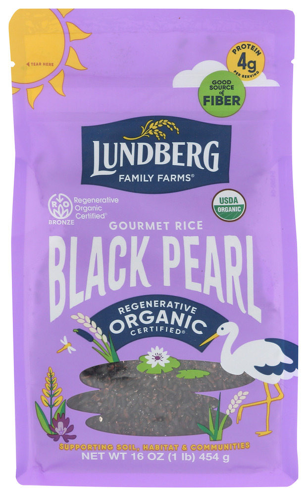Lundberg Family Farms Rice Black Pearl Og