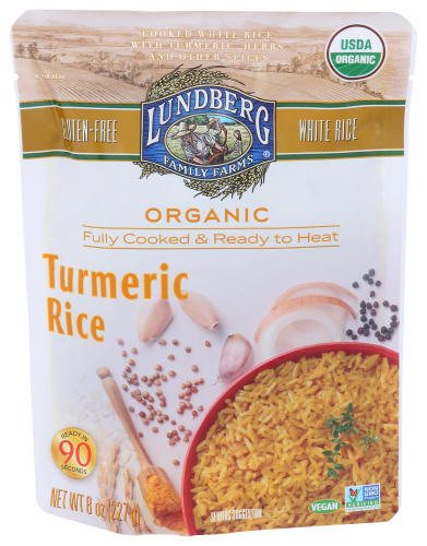 Lundberg Family Farms Rice Tumeric Organic
