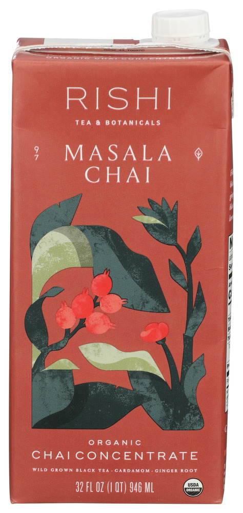 Rishi Tea Beverage Masala Chai Concntrt