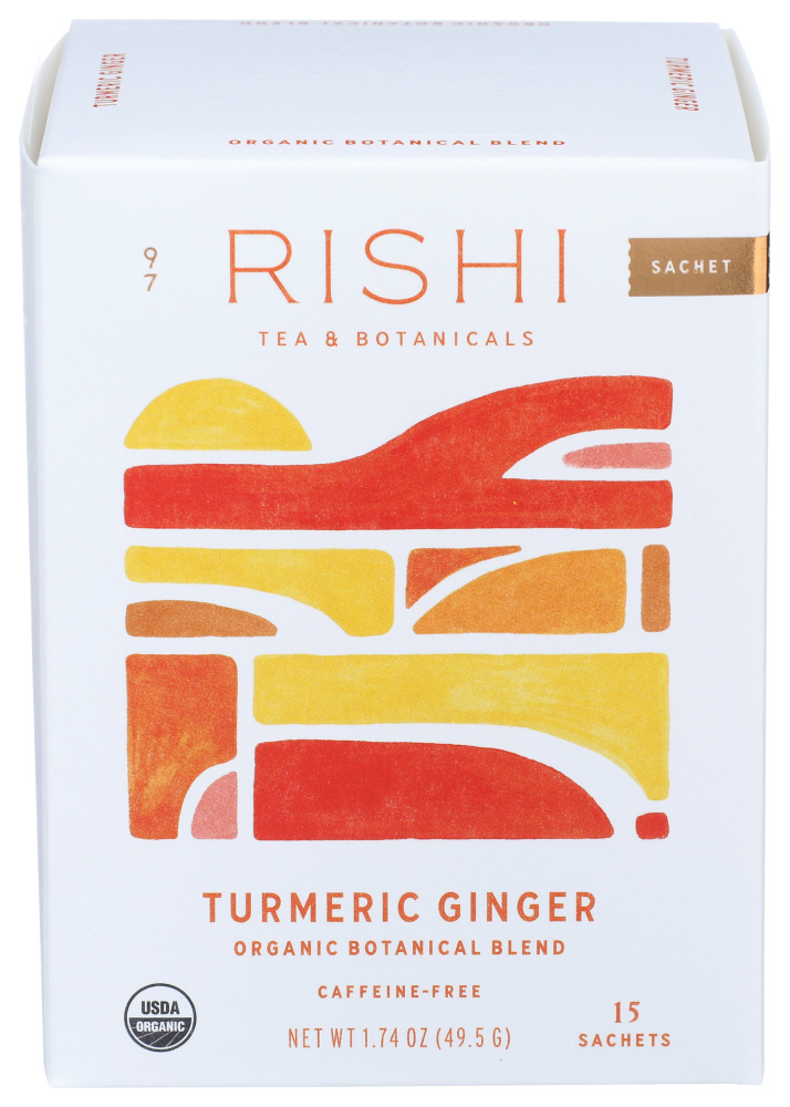 Rishi Tea Tea Turmeric Ginger 15 ct