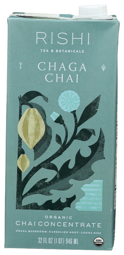 Rishi Tea Beverage Chai Chaga Concntrt