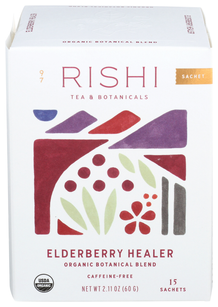 Rishi Tea Tea Elderberry 15 Ct