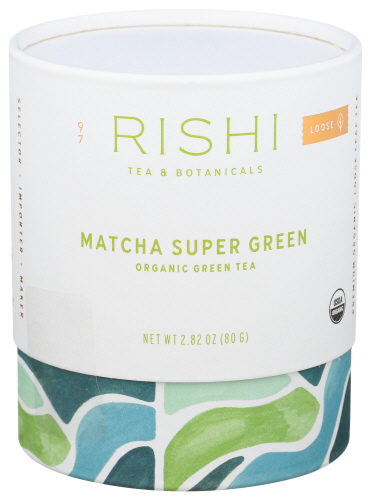 Rishi Tea Tea Matcha Green Super Loos