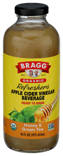 Bragg Beverage Apple Cider Vngr&hny Organic