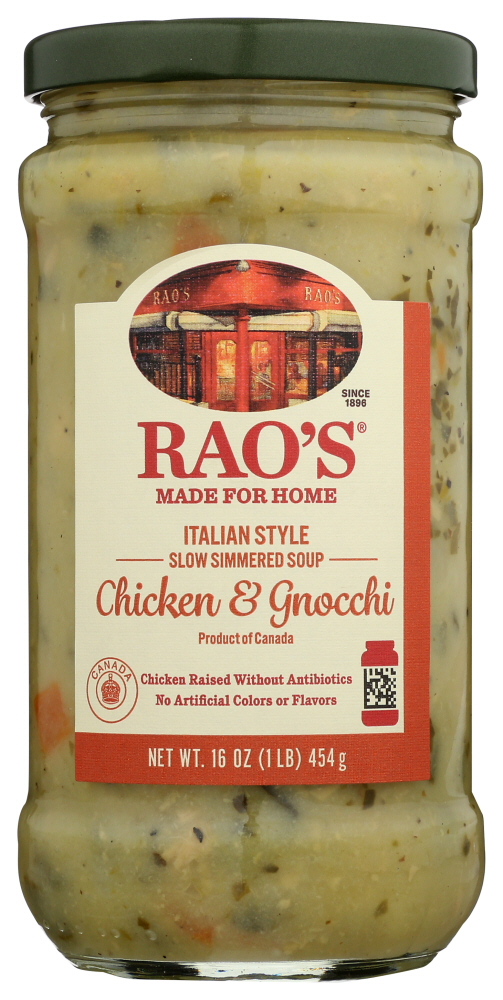 Rao's Soup Ready to Eat Chicken Gnocchi