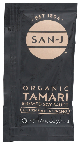 San-J Sauce Soy Original Packets