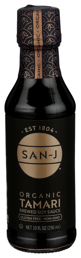 San-J Sauce Soy Tamari Gfwf Gld Organic, 10 oz
