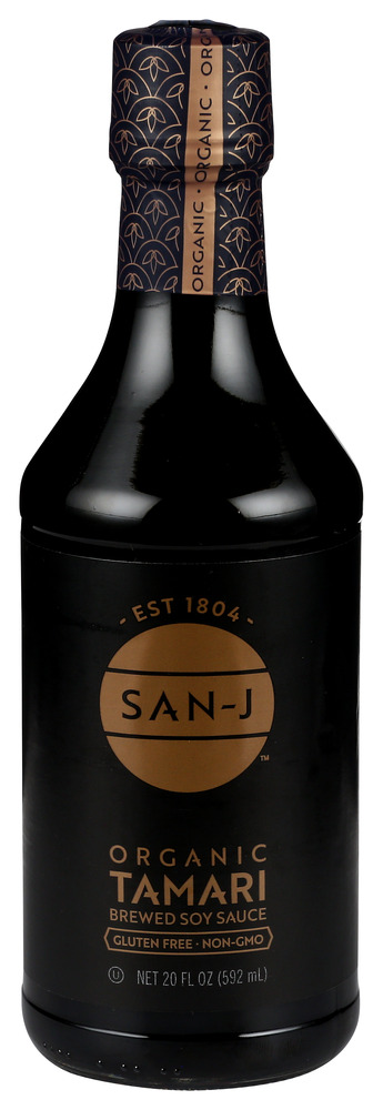 San-J Sauce Soy Tamari Gfwf Gld Organic, 20 oz