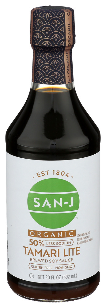 San-J Tamari Lite Organic Low Sodium Sod