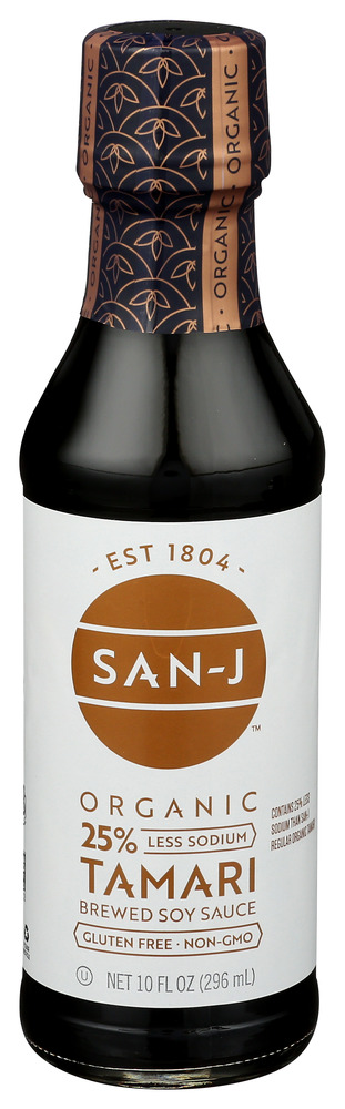 San-J Sauce Soy Tamari Gfwf Pltnm Low Sodium