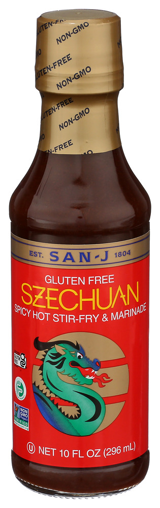 San-J Sauce Szechuan Ht&spcy Gluten Free
