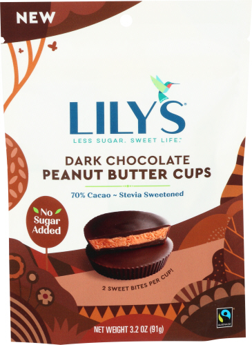 Lily's Sweets Chocolate Dark Chocolate Peanut Butter Cup