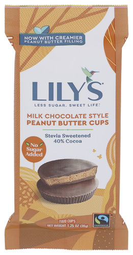 Lily's Sweets Cups Milk Chocolate Peant Butter