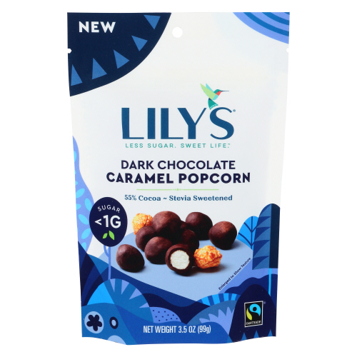 Lily's Sweets Popcorn Dark Chocolate Caramel
