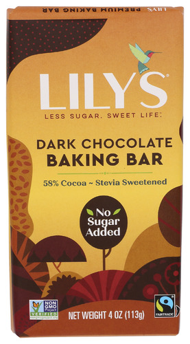 Lily's Sweets Bar Baking Vert Dark Chocolate
