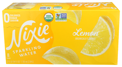 Nixie Sparkling Water Water Sparkling Lemon 8 pk