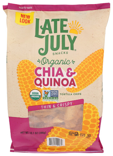 Late July Chip Tortilla Chia N Quinoa
