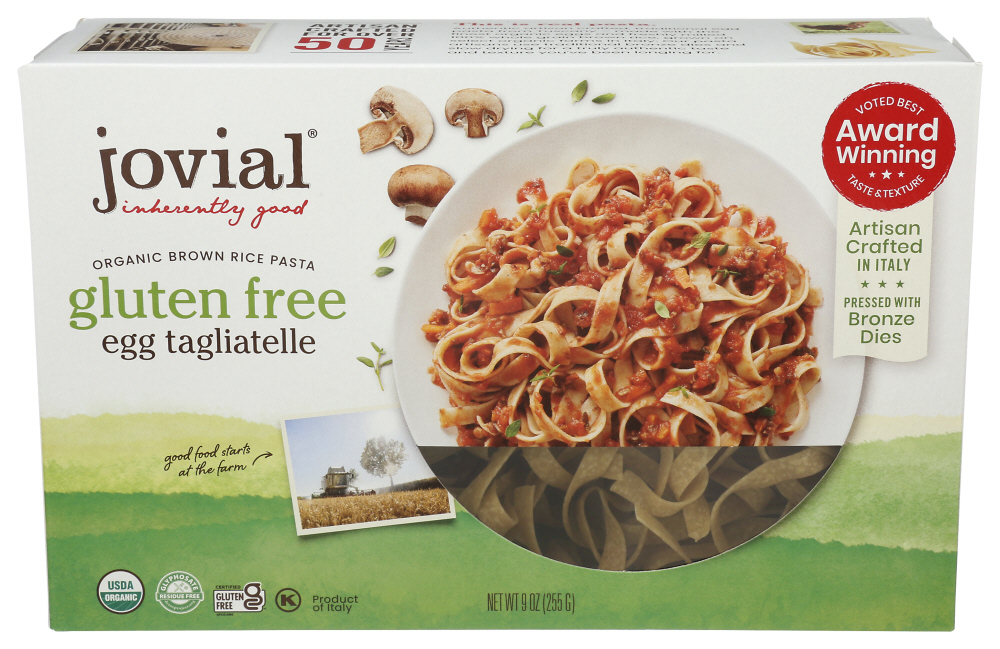 Jovial Foods Pasta Brown Rice Tagliatelle