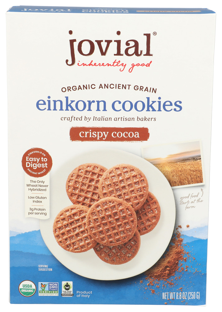 Jovial Foods Cookie Einkorn Crispy Coc