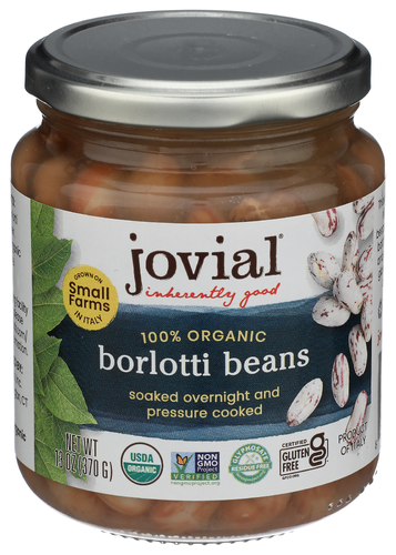 Jovial Foods Beans Borlotti Organic
