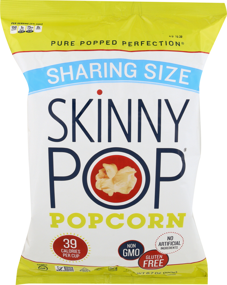 SkinnyPop Popcorn Original Sharing Size, 6.7 oz