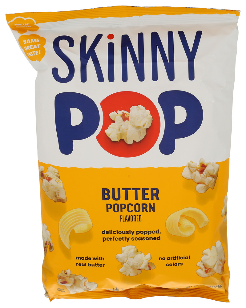 SkinnyPop Popcorn Butter Ready to Eat