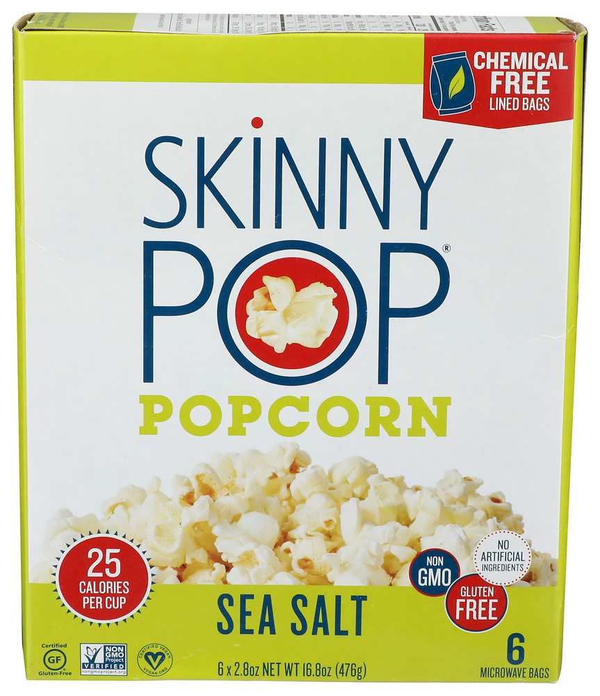 SkinnyPop Popcorn Micro Sea Salt