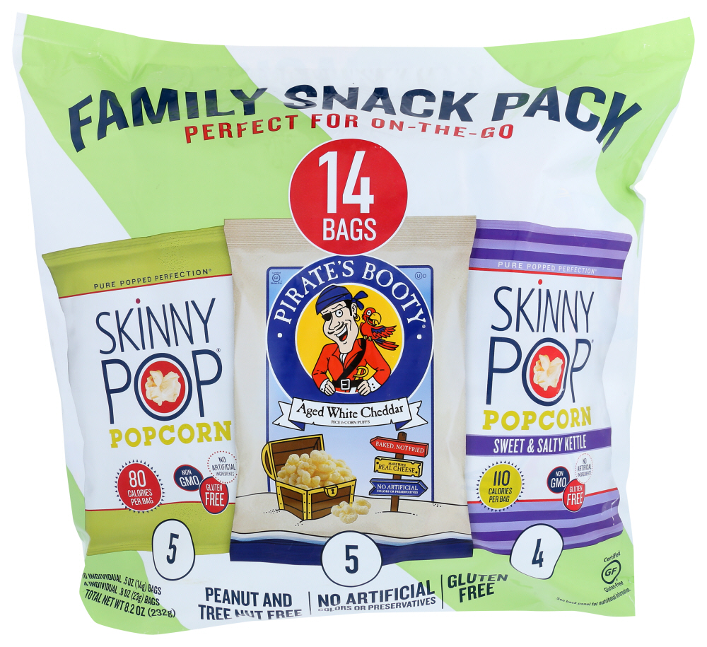 SkinnyPop Popcorn Family Pack