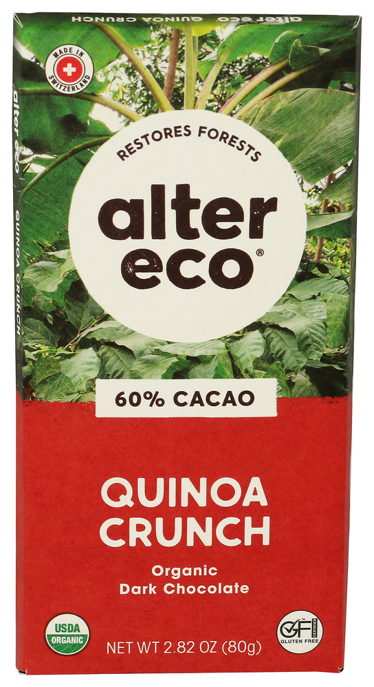 Alter Eco Chocolate Dark Quinoa