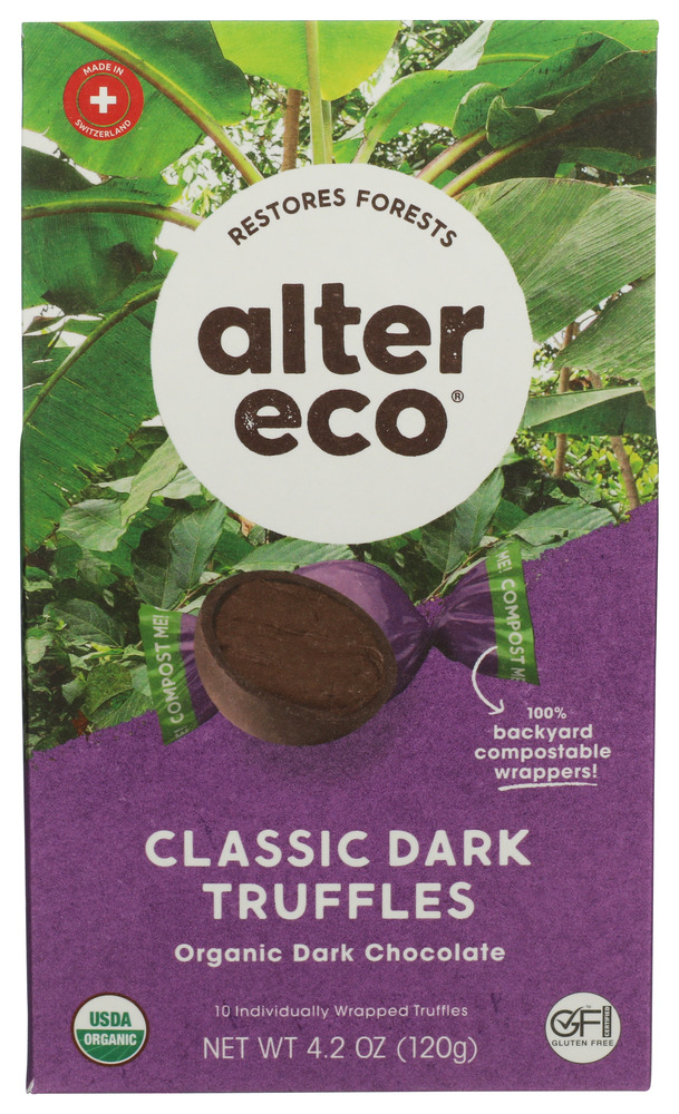 Alter Eco Chocolate Truffle Black